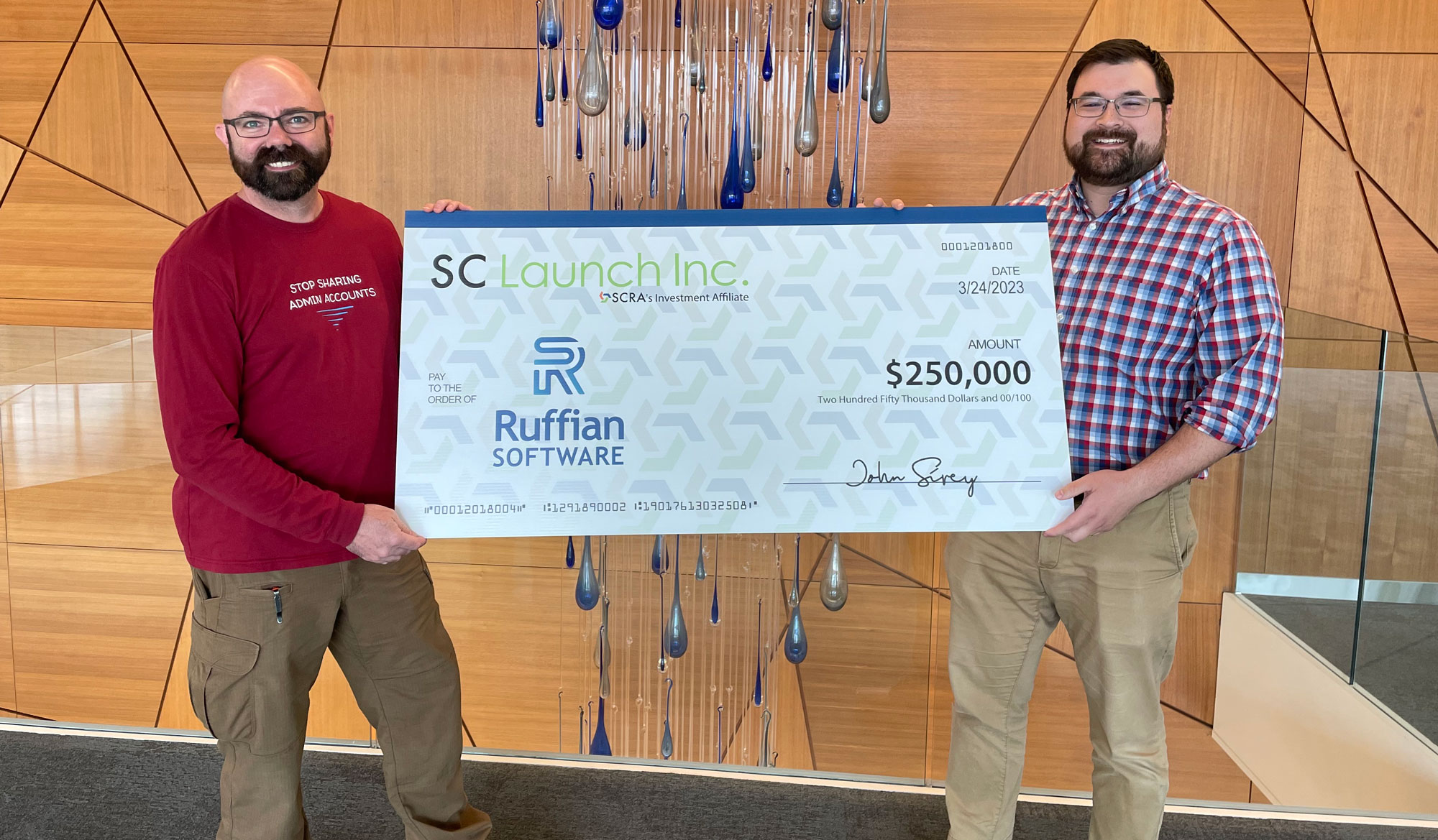 Gunnar Ruffian SC Launch Inc. Invests in Ruffian Software - SCRA: South Carolina ...